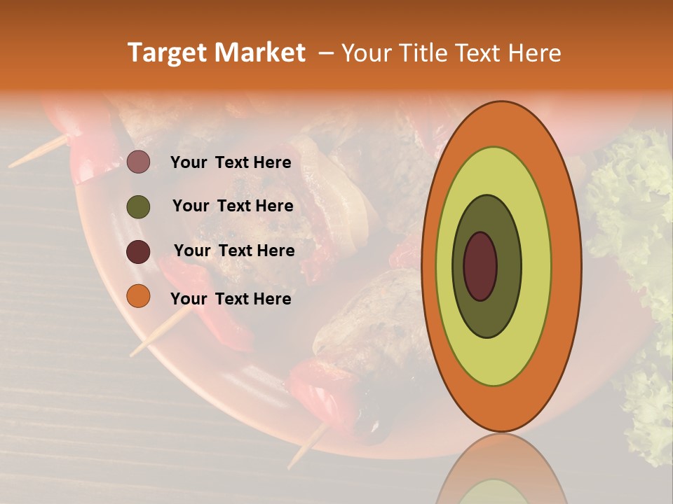 Tasty Skewers Pepper PowerPoint Template