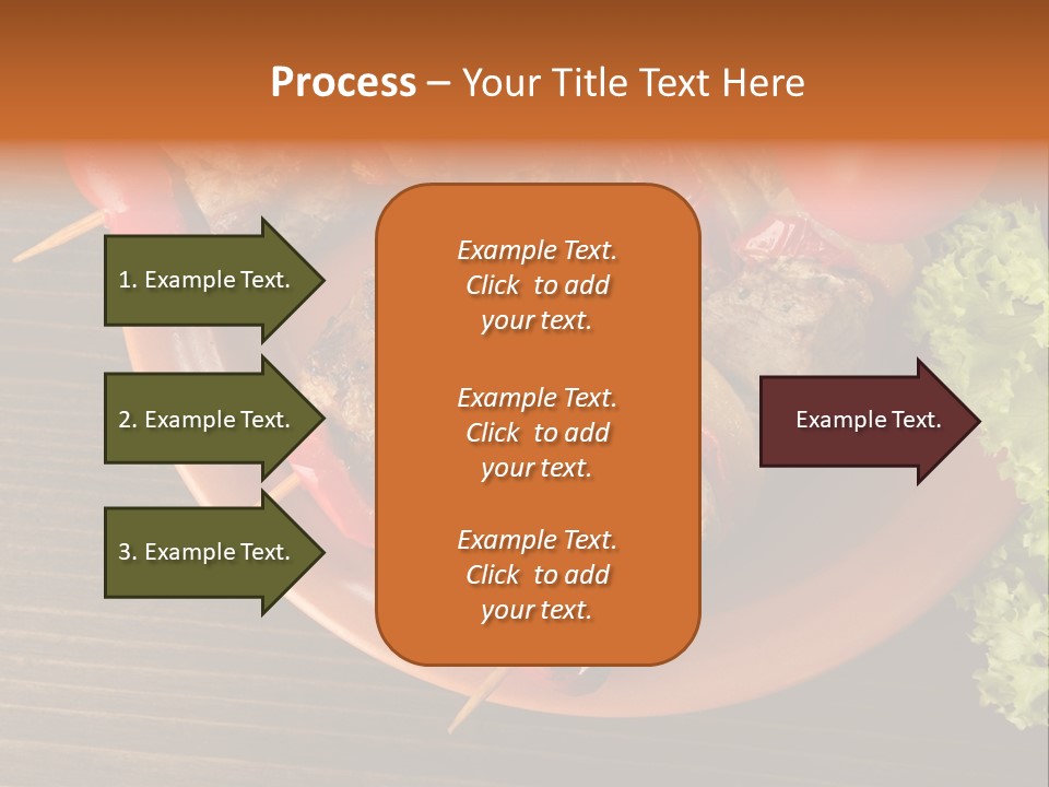 Tasty Skewers Pepper PowerPoint Template