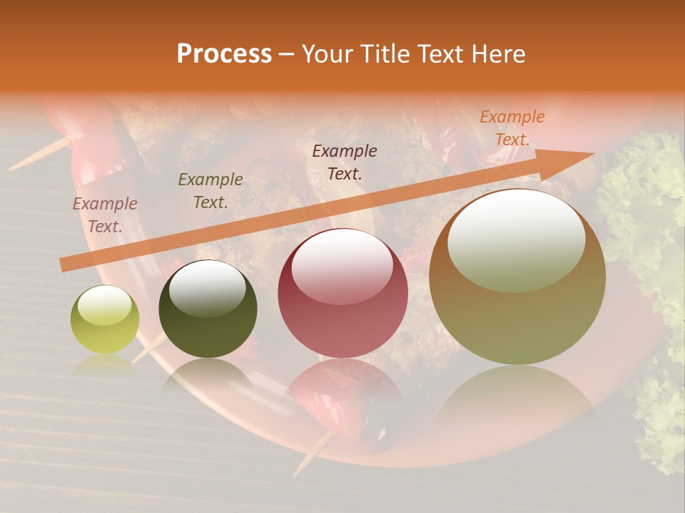 Tasty Skewers Pepper PowerPoint Template