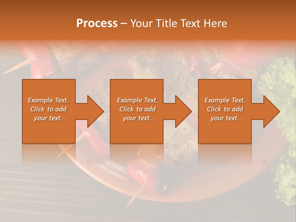 Tasty Skewers Pepper PowerPoint Template