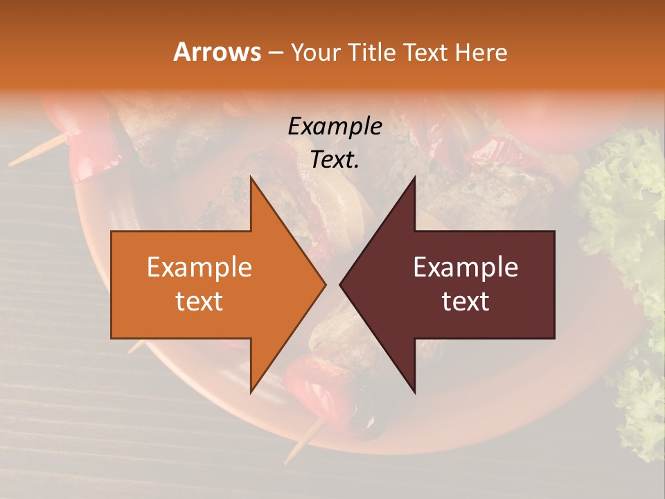 Tasty Skewers Pepper PowerPoint Template