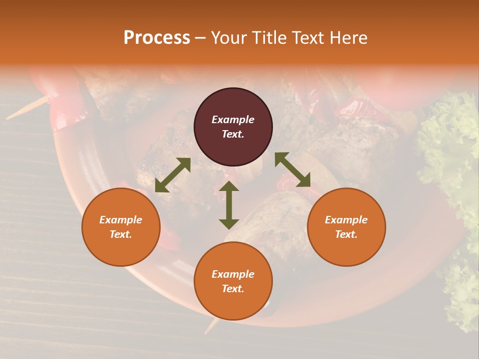 Tasty Skewers Pepper PowerPoint Template