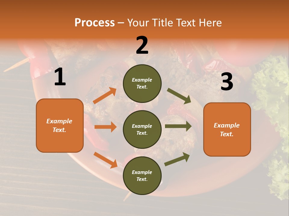 Tasty Skewers Pepper PowerPoint Template