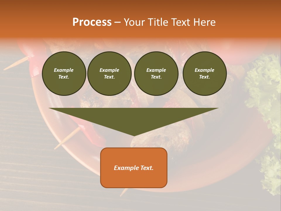 Tasty Skewers Pepper PowerPoint Template