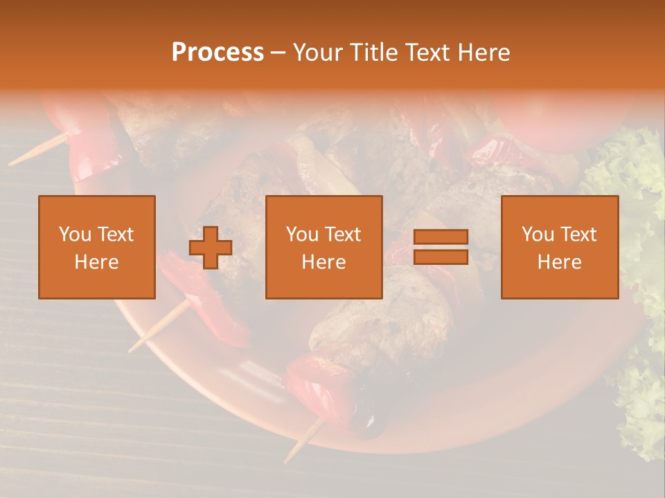 Tasty Skewers Pepper PowerPoint Template
