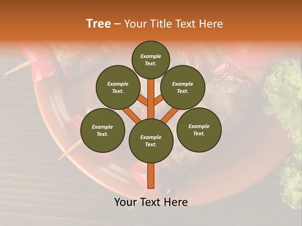 Tasty Skewers Pepper PowerPoint Template