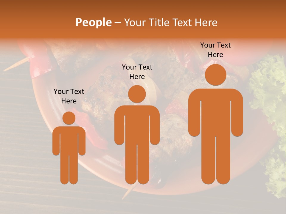 Tasty Skewers Pepper PowerPoint Template