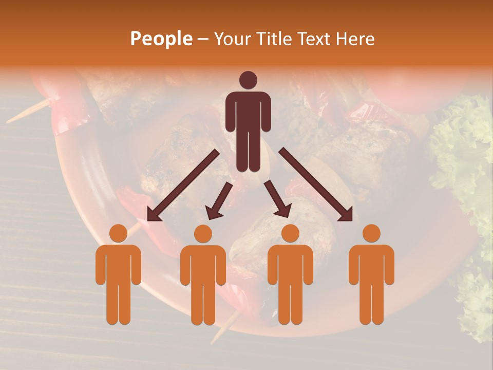 Tasty Skewers Pepper PowerPoint Template