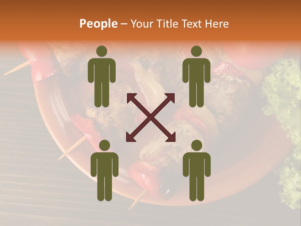 Tasty Skewers Pepper PowerPoint Template