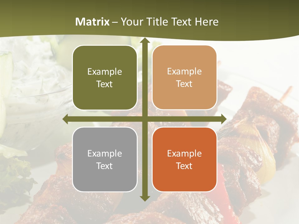 Dressing Tomato Tomatoes PowerPoint Template