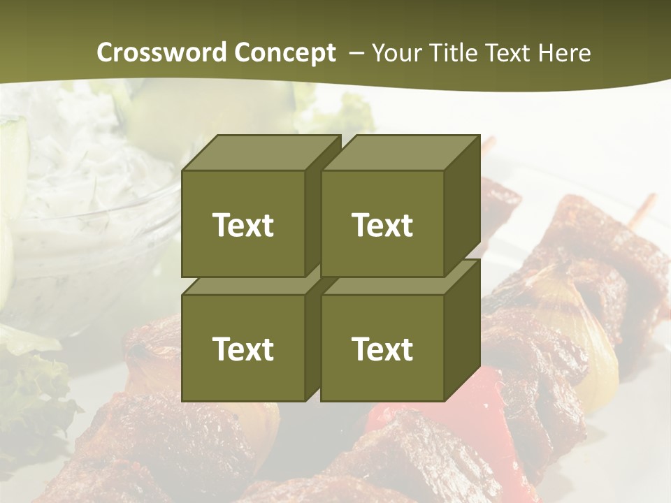 Dressing Tomato Tomatoes PowerPoint Template