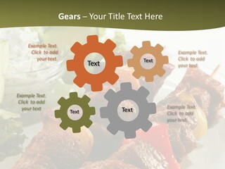 Dressing Tomato Tomatoes PowerPoint Template