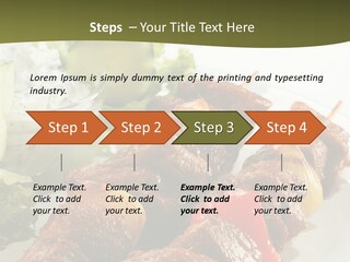 Dressing Tomato Tomatoes PowerPoint Template