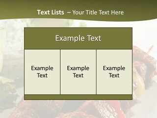 Dressing Tomato Tomatoes PowerPoint Template