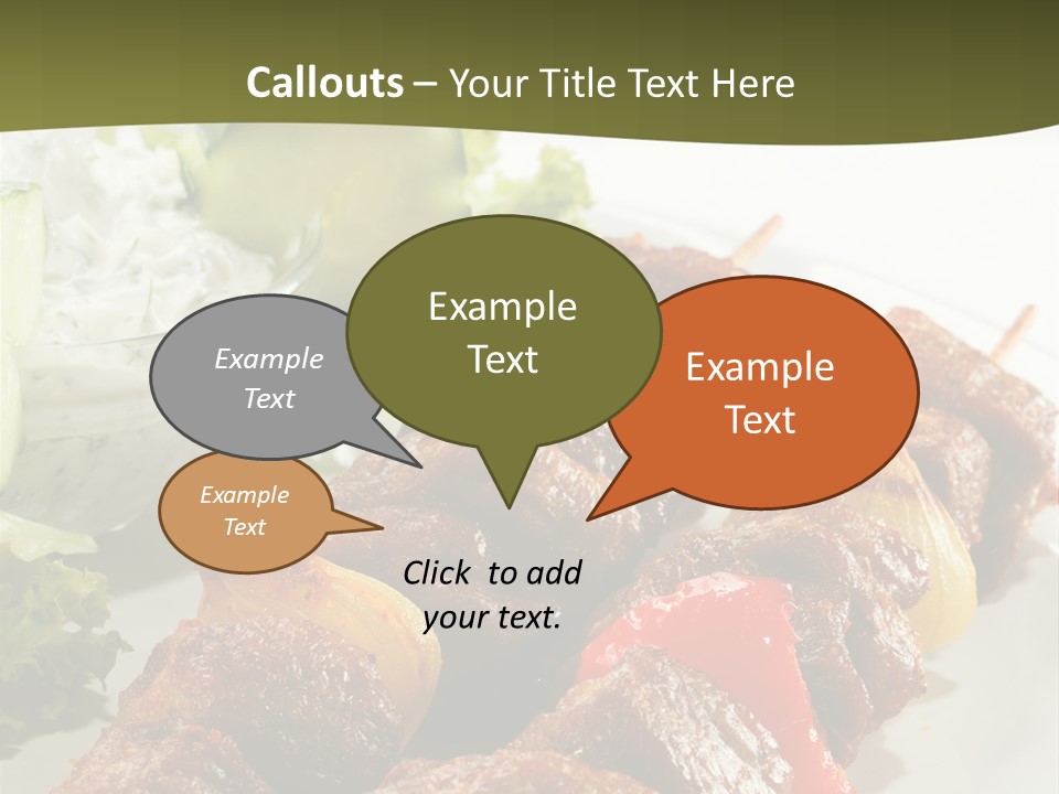 Dressing Tomato Tomatoes PowerPoint Template