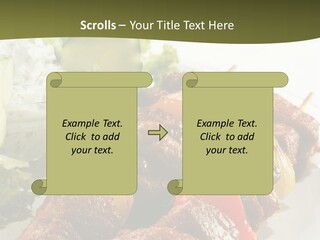 Dressing Tomato Tomatoes PowerPoint Template