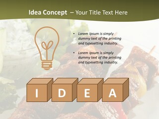 Dressing Tomato Tomatoes PowerPoint Template