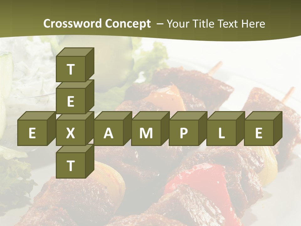 Dressing Tomato Tomatoes PowerPoint Template