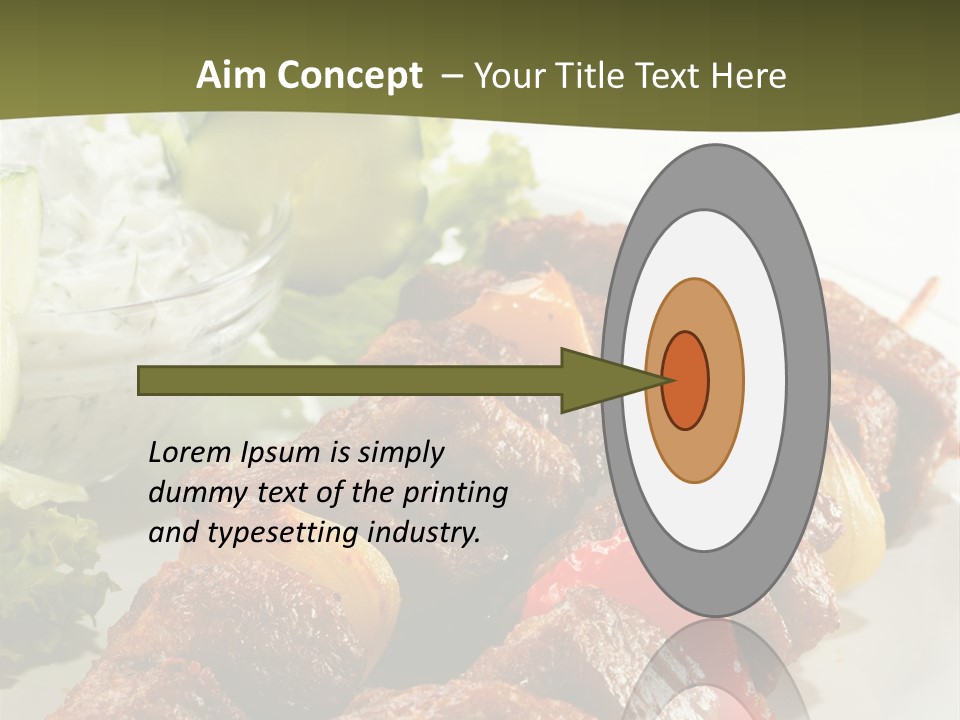 Dressing Tomato Tomatoes PowerPoint Template