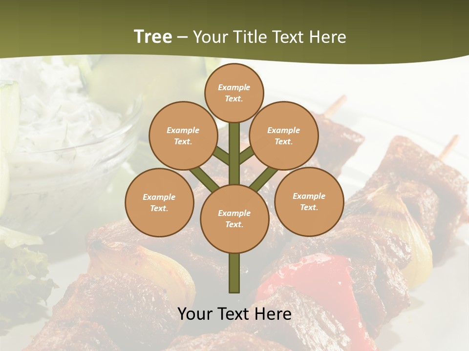 Dressing Tomato Tomatoes PowerPoint Template