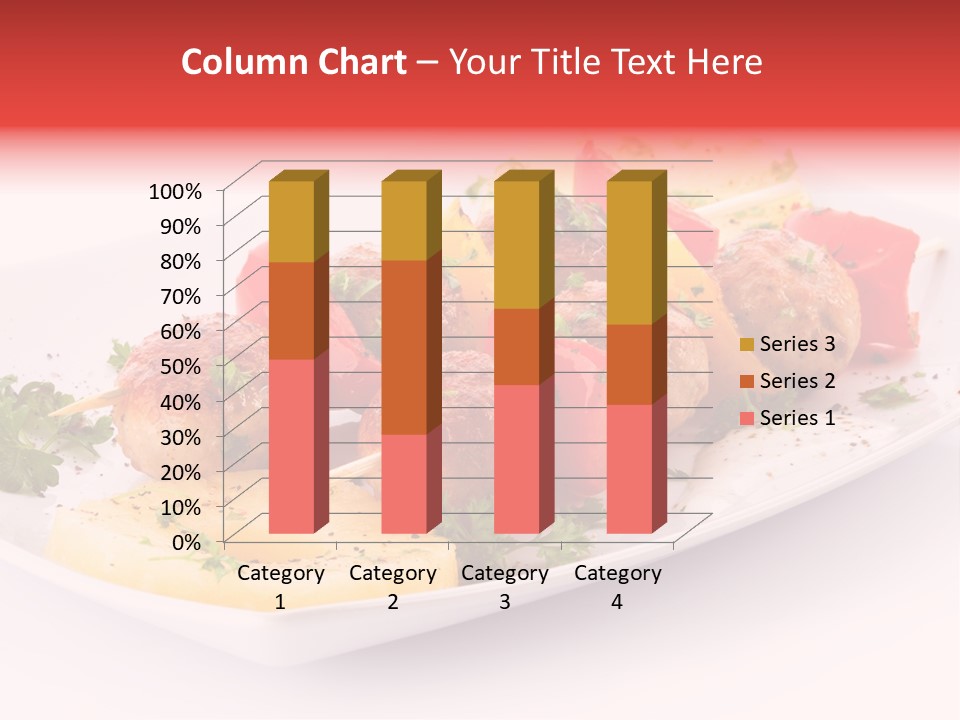 Shashlik Gyros Meatball PowerPoint Template