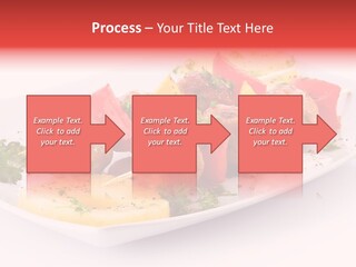 Shashlik Gyros Meatball PowerPoint Template