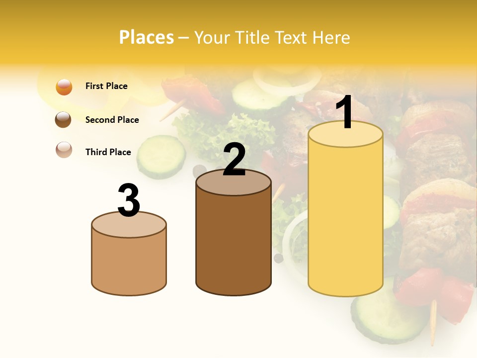 Vegetables Food Marinated PowerPoint Template