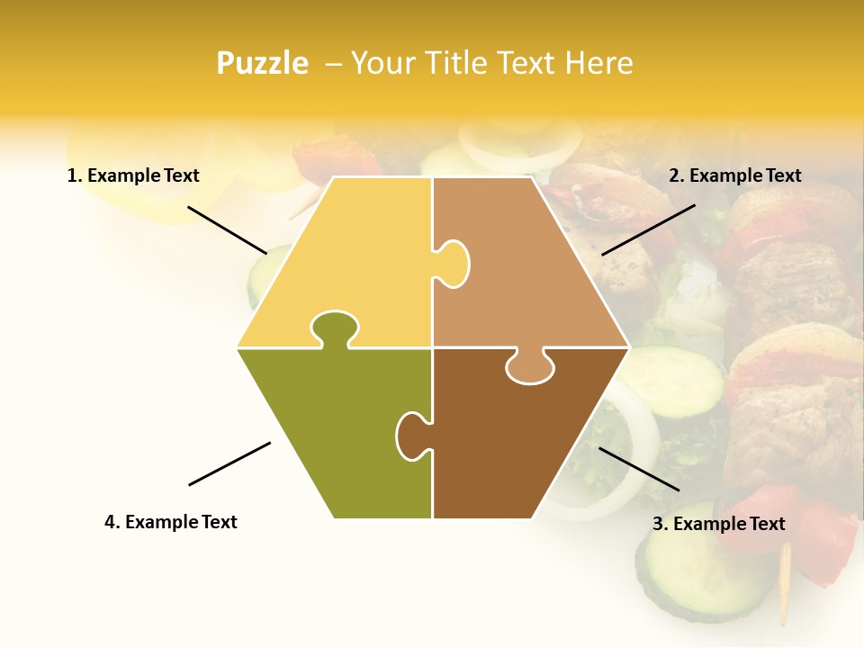Vegetables Food Marinated PowerPoint Template