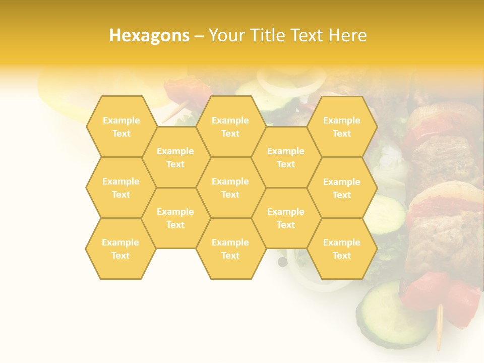 Vegetables Food Marinated PowerPoint Template