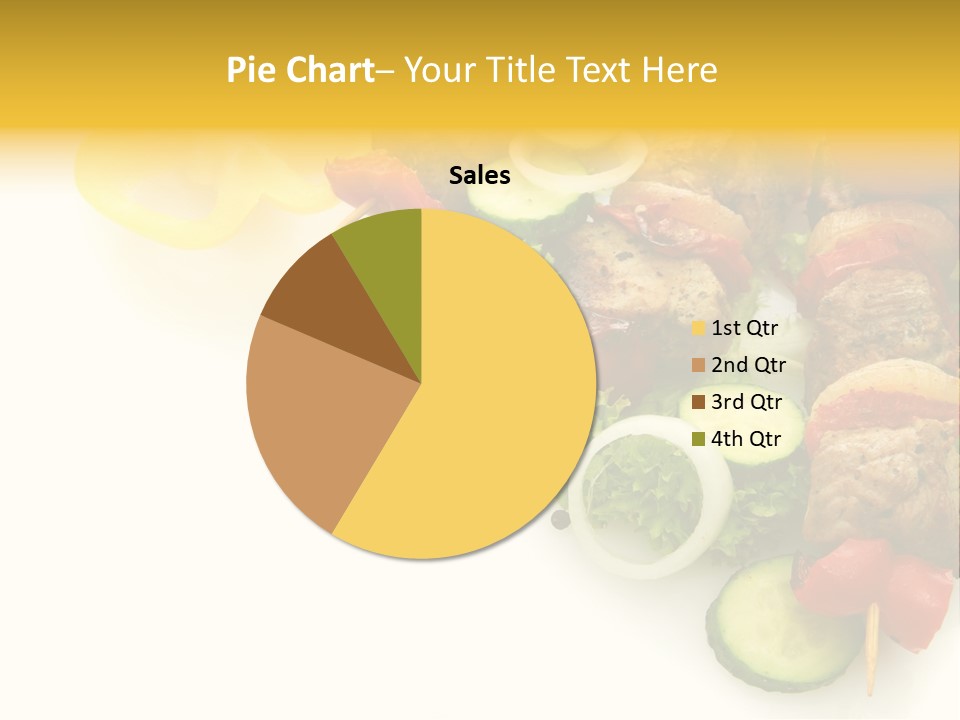 Vegetables Food Marinated PowerPoint Template