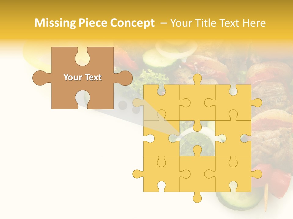 Vegetables Food Marinated PowerPoint Template