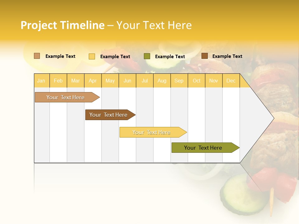Vegetables Food Marinated PowerPoint Template