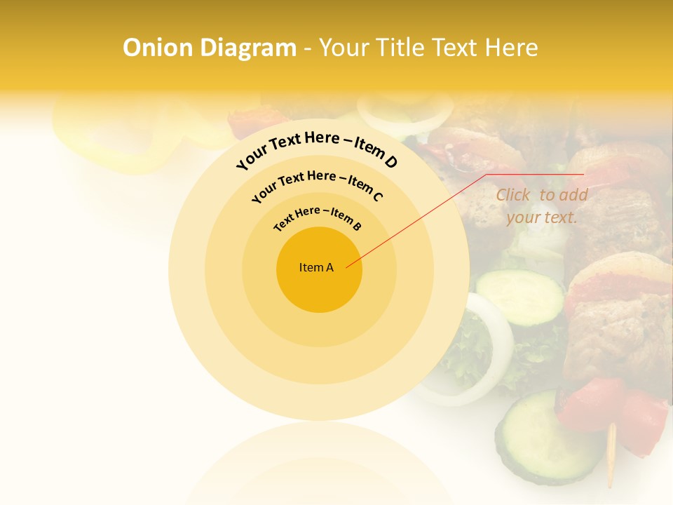 Vegetables Food Marinated PowerPoint Template