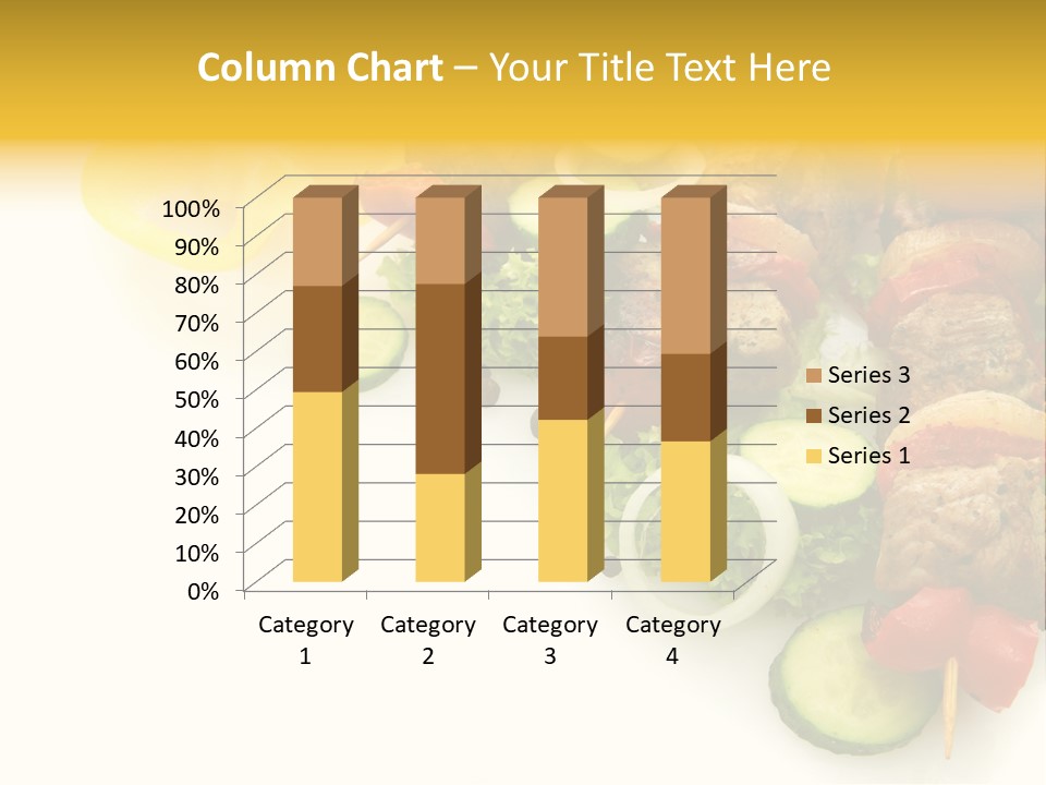 Vegetables Food Marinated PowerPoint Template