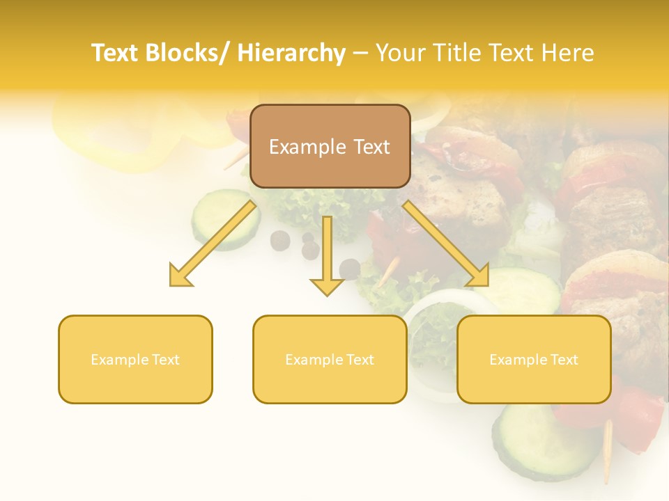 Vegetables Food Marinated PowerPoint Template