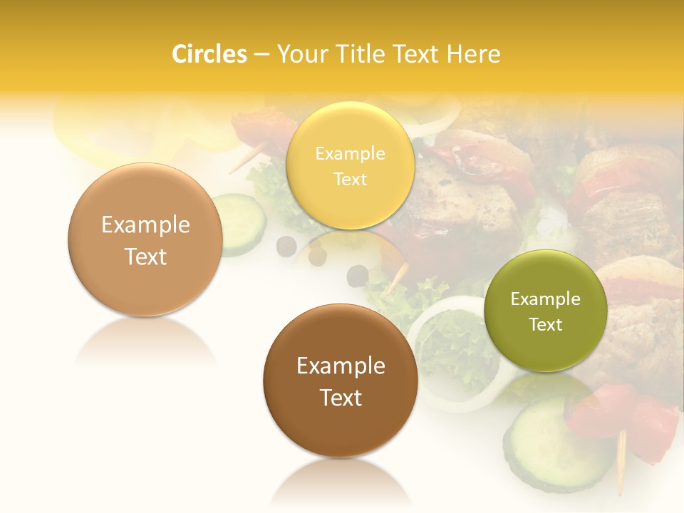 Vegetables Food Marinated PowerPoint Template