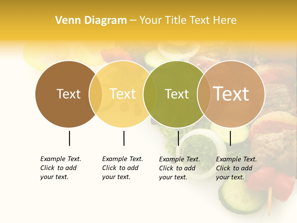 Vegetables Food Marinated PowerPoint Template