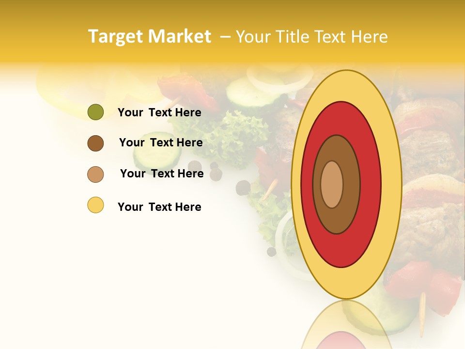 Vegetables Food Marinated PowerPoint Template