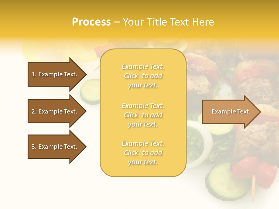 Vegetables Food Marinated PowerPoint Template