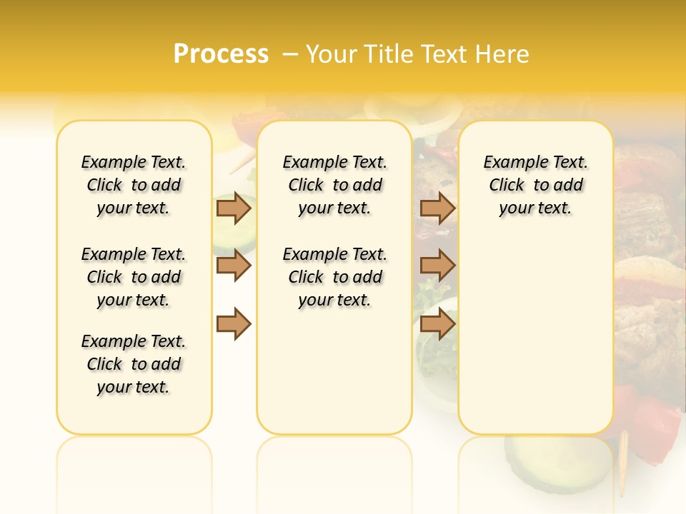 Vegetables Food Marinated PowerPoint Template