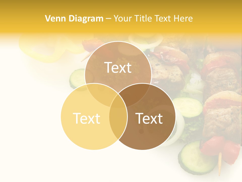 Vegetables Food Marinated PowerPoint Template