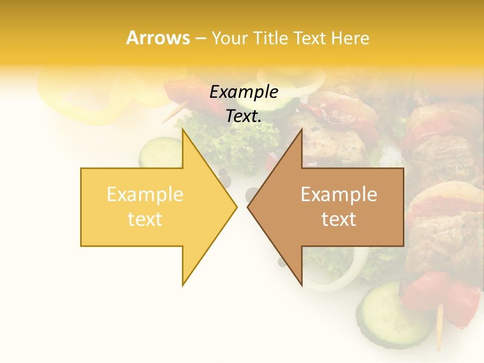 Vegetables Food Marinated PowerPoint Template