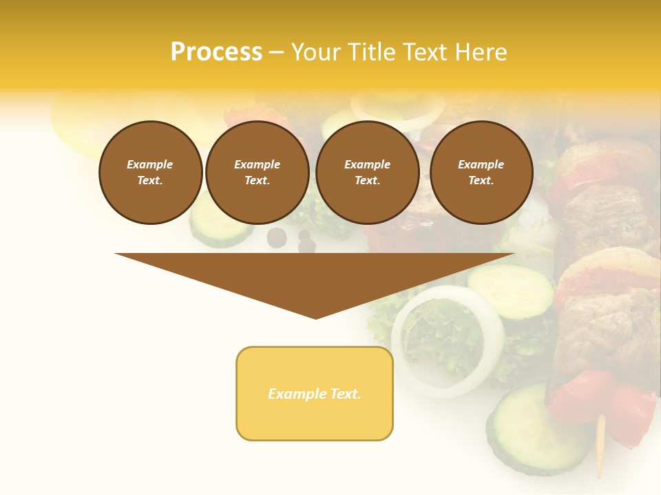 Vegetables Food Marinated PowerPoint Template
