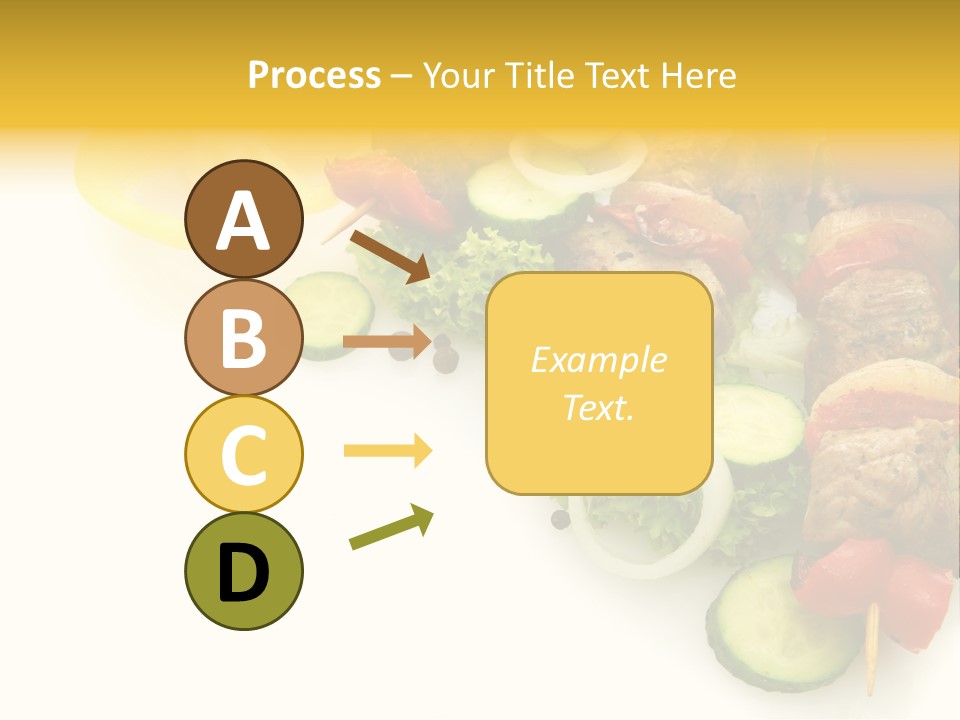 Vegetables Food Marinated PowerPoint Template
