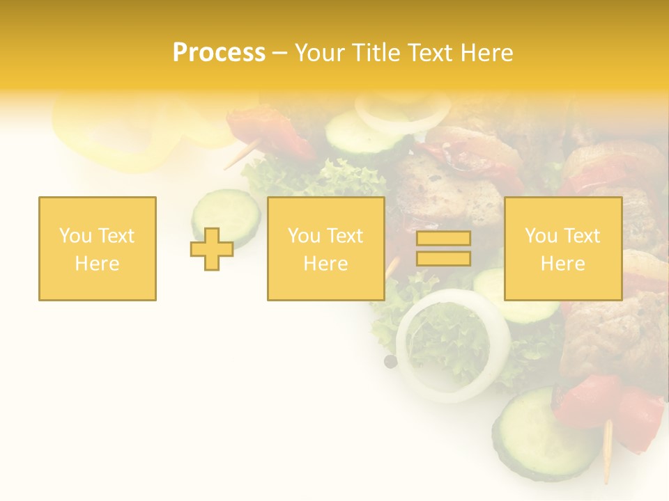 Vegetables Food Marinated PowerPoint Template