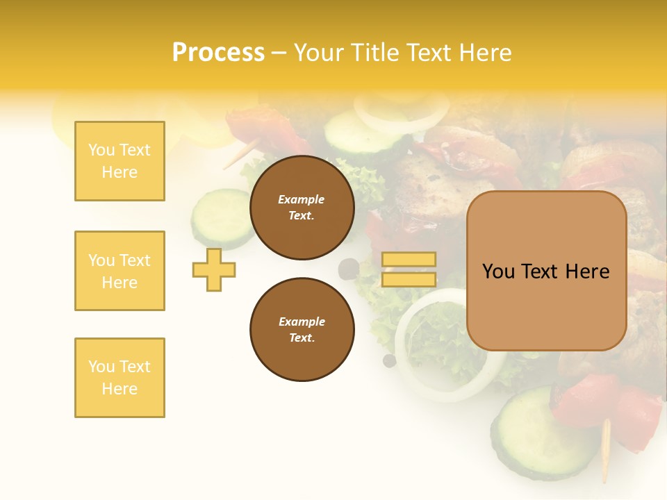 Vegetables Food Marinated PowerPoint Template