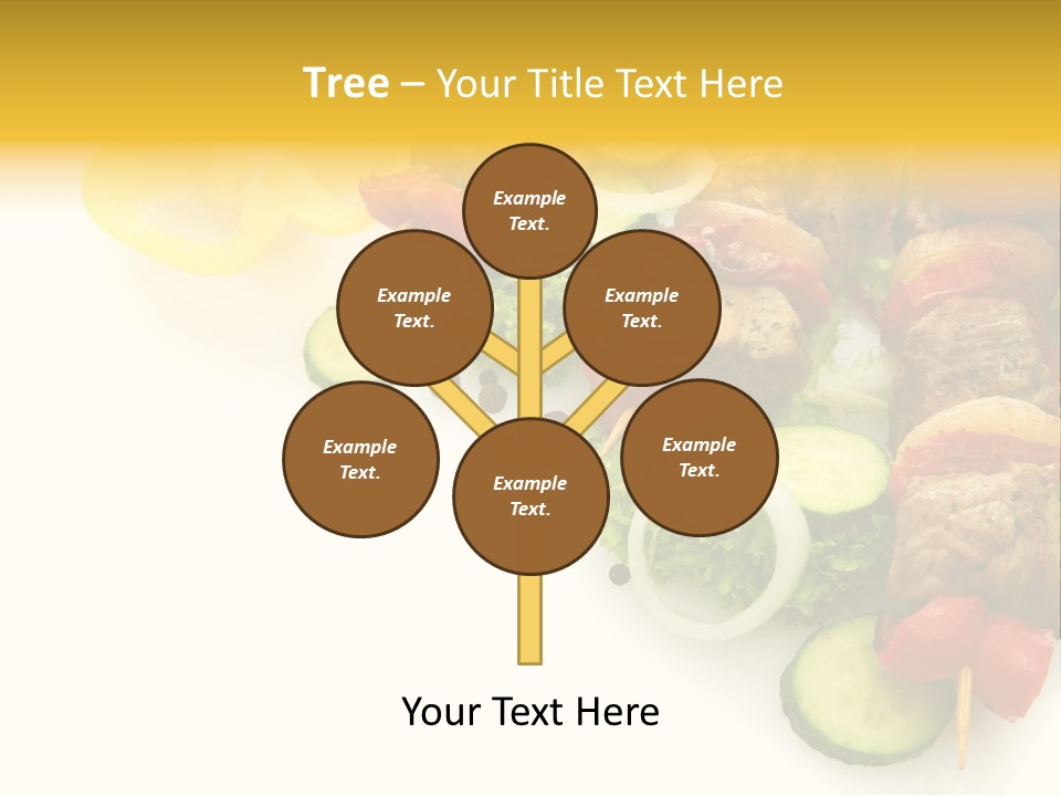 Vegetables Food Marinated PowerPoint Template