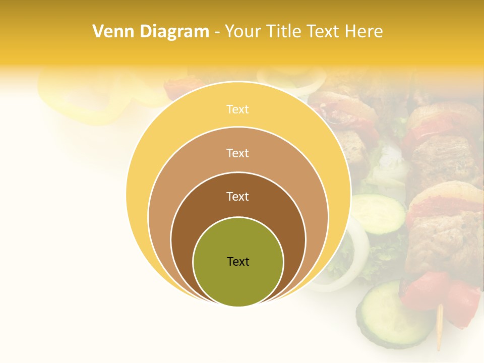 Vegetables Food Marinated PowerPoint Template