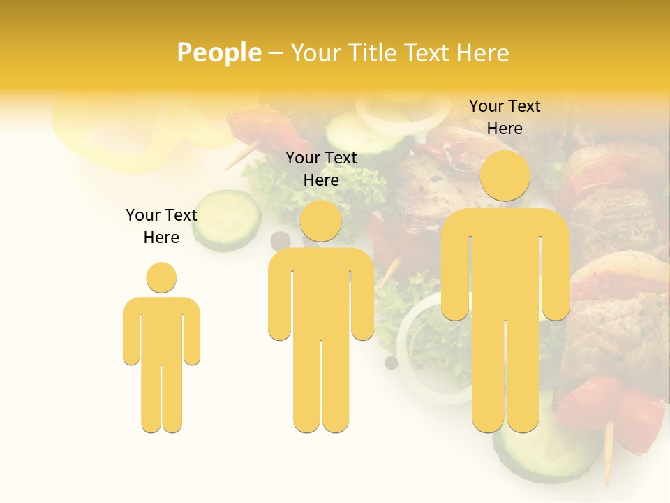 Vegetables Food Marinated PowerPoint Template