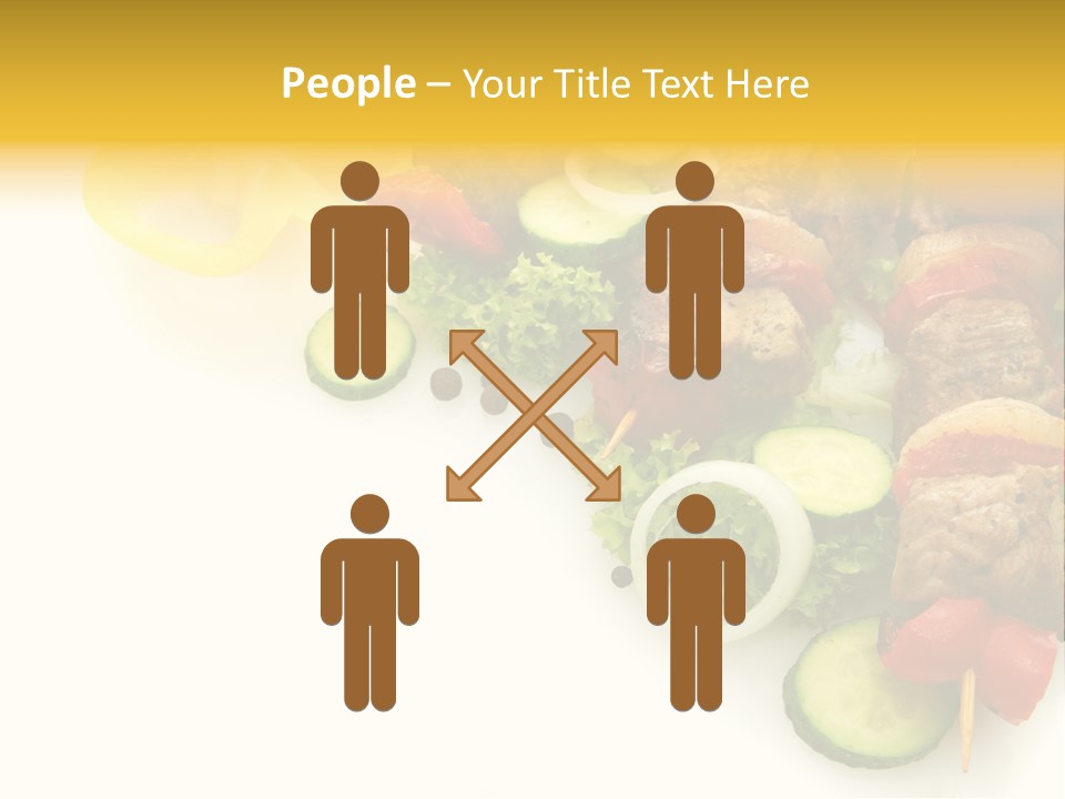 Vegetables Food Marinated PowerPoint Template